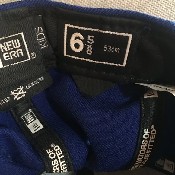 Blue NY Logo Baseball Cap - Picture 3 of 3